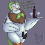  alcohol anthro anthrofied avian balls beak beverage bird blush bottle brown_feathers brown_fur dartrix disembodied_hand english_text erection eyewear feathered_wings feathers fur glasses grey_background half-closed_eyes hand_on_penis handjob hi_res holding_object humanoid_penis looking_back male navel nintendo nude open_mouth owl partially_retracted_foreskin penis platter pok&eacute;mon posexe sex shaking simple_background solo solo_focus standing text tongue trembling uncut video_games watermark white_feathers white_fur wine wine_bottle wine_glass wings 