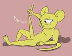  balls dragon_ball dragon_ball_super foreskin_pull fur long_foreskin mammal mouse nude penis quitela rodent simple_background uncut unknown_artist yellow_fur 