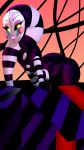  2018 3d_(artwork) animatronic big_butt big_lips butt digital_media_(artwork) female five_nights_at_freddy&#039;s five_nights_at_freddy&#039;s_2 foreverexistant huge_butt lips machine marionette_(fnaf) open_mouth puppet_(fnaf) robot simple_background solo source_filmmaker thick_thighs video_games wide_hips wire 