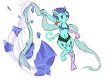  elemental elwysprigg fantasy feline female glacial ice magic mammal spirit 