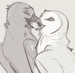  2017 ambiguous/ambiguous ambiguous_gender avian beak bird cum cum_drip cum_string dripping duo eyes_closed feral kissing open_beak open_mouth owl tuke 