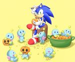  2015 anthro big_head chao clothing food fruit fur gloves halloween hedgehog holidays jack-o&#039;-lantern male mammal pumpkin sonic_(series) sonic_the_hedgehog toony video_games だのん 