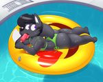  2017 acstlu anthro big_butt bikini black_hair bubble_butt butt canine clothed clothing food fox fur girly green_bikini grey_fur hair inflatable licking male mammal midriff multicolored_fur open_mouth phurcy pool_toy popsicle purple_eyes side-tie_bikini skimpy solo string_bikini swim_ring swimming_pool swimsuit thick_thighs tongue tongue_out two_tone_fur voluptuous water wet wide_hips 