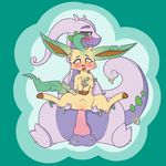  balls blush eeveelution fantasystaples female feral goodra leafeon lifting male male/female nintendo penetration penis pok&eacute;mon pussy sex size_difference tapering_penis vaginal vaginal_penetration video_games 