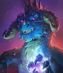  anthro blue_scales claws dragon grin hearthstone horn magic male nightbane_(world_of_warcraft) official_art pink_eyes scales scalie sharp_teeth signature sinister smile solo sparks spikes teeth video_games warcraft western_dragon wings 
