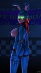  2017 3d_(artwork) 4k 5_fingers black_nose bonnie_(fnaf) bow breasts butt digital_media_(artwork) female five_nights_at_freddy&#039;s five_nights_at_freddy&#039;s_2 green_eyes hi_res looking_at_viewer machine nipples nude pervertguy341 robot solo source_filmmaker toy_bonnie_(fnaf) video_games 