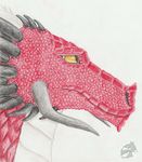  anthro ayako car_furso dragon female headshot horn invalid_color yenza 