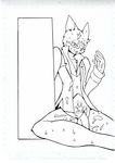  after_sex anthro blush bottomless cat clothed clothing comic doujinshi feline flaccid kori-nio log_horizon male mammal messy nyanta penis solo sweat 