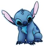  2014 4_fingers alien alpha_channel back_markings blue_claws blue_eyes blue_fur blue_nose chest_tuft claws digital_drawing_(artwork) digital_media_(artwork) disney experiment_(species) fur head_tuft lilo_and_stitch looking_at_viewer louizim low_res markings notched_ear outline simple_background solo stitch transparent_background tuft 