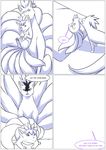  aogami carrying comic dialogue duo english_text father male male/male multi_tail ninetales nintendo parent pok&eacute;mon scowl scruff_biting simple_background son text video_games vulpix 