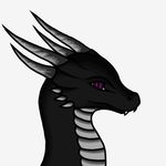  dragon horn leviathan magic purple_eyes scalie spikes spines teeth viath 