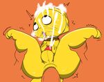  ahegao anal balls cum cum_on_face hands-free looking_pleasured male male/male monster_kid orgasm penis solo_focus undertale video_games vono young 