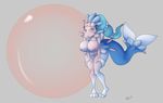  anthro anthrofied barely_visible_genitalia bent_over breasts bubble_gum female mammal marine nintendo octavia_the pinniped pok&eacute;mon pok&eacute;morph pokemonartist primarina pussy subtle_pussy video_games white_pussy 