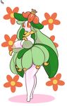  big_breasts biped breasts female flora_fauna flower hi_res humanoid immortalstar leaf lilligant mouthless nintendo nipples not_furry orange_eyes plant pok&eacute;mon pok&eacute;morph pseudo_clothing solo video_games wide_hips 