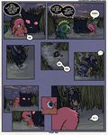  audino comic female gengar houndoom jen_(vf) kecleon male nintendo pok&eacute;mon pok&eacute;mon_mystery_dungeon sulfurbunny_(artist) video_games 