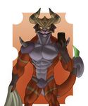  biceps cactua dragon horn muscular pecs shredded 