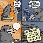  2016 avian better_version_at_source bird corvid crow false_knees human joshua_barkman mammal microphone 