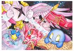  armor blue_eyes book canine drooling feathered_wings feathers flag fur galacta_knight kirby_(series) mammal mask meta_knight nintendo object_in_mouth pauldron reading red_eyes red_fur rosy_cheeks saliva star star_rod starscape theakanemnon video_games wings wolf wolfwrath yellow_eyes 