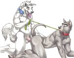  all_fours anal balls cane_corso canine collar diesel dog doggystyle duo from_behind_position headphones kneeling leash looking_back male mammal muscular penetration penis pyrenees raised_tail sex sinistervibe tongue tongue_out traditional_media_(artwork) 