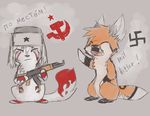  canine communism eidride fox mammal nazi politics 