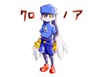  clothing giga_(artist) hat klonoa klonoa_(series) looking_at_viewer male midriff solo yellow_eyes young 