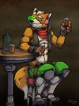  anthro biceps canine clothed clothing fox fox_mccloud fur hi_res k-9 male mammal nintendo star_fox video_games 