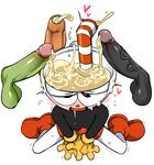  balls cum_in_a_cup cuphead_(character) cuphead_(game) disembodied_penis doppel male male/male not_furry object_head penis 