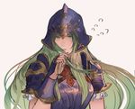 absurdres armor blue_eyes commentary embarrassed fire_emblem fire_emblem:_akatsuki_no_megami fire_emblem:_souen_no_kiseki fire_emblem_heroes green_eyes green_hair helmet highres long_hair looking_at_viewer nephenee ormille solo 