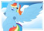  anthro big_breasts breasts equine female friendship_is_magic leinhart mammal my_little_pony nipples pegasus pussy rainbow_dash_(mlp) thick_thighs wide_hips wings 