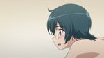  00s 1girl animated animated_gif ass blush crawling glasses kissxsis mikuni_miharu nude short_hair 