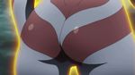  10s 1girl animated animated_gif ass bodysuit close-up female huge_ass jiggle pov_ass senki_zesshou_symphogear solo tachibana_hibiki_(symphogear) 