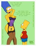  bart_simpson marge_simpson ross tagme the_simpsons 