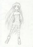  akazukin_chacha cosplay magical_princess santa sketch standing 