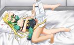  1girl ahoge animal_ears areolae atalanta_(fate) barefoot bed blonde_hair blush breasts cat_ears cat_tail couple cum cum_on_clothes fate/grand_order fate_(series) fujimaru_ritsuka_(male) green_eyes green_hair hand_on_forehead heart heavy_breathing hetero highres holding_hands interlocked_fingers lying missionary multicolored_hair nipples on_back on_bed one_eye_closed open_clothes open_mouth puffy_short_sleeves puffy_sleeves saliva sex short_sleeves small_breasts solo_focus spoken_heart sunnywang03 sweat tail tongue tongue_out trembling two-tone_hair 