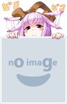  afterimage asymmetrical_horns bangs blunt_bangs blush closed_mouth commentary_request eyebrows_visible_through_hair frown horns jaco looking_at_viewer nail_polish no_image onomatopoeia original peeking_out pink_hair pink_nails red_eyes simple_background solo 