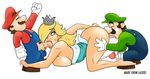  luigi madefromlazers mario nintendo princess_rosalina super_mario_bros. super_mario_galaxy 