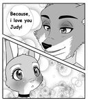  2017 anthro canine clothing comic disney female fox fur judy_hopps lagomorph male mammal nacchan96 nick_wilde rabbit zootopia 