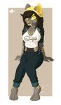  &lt;3 anthro arkia_amun&#039;dah breasts claws clothed clothing fangs feline female fully_clothed fur hair mammal model_sheet muscular simple_background solo 