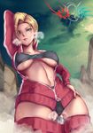  android_18 arm_behind_head arm_up ass_visible_through_thighs aura blonde_hair breasts cameltoe cleavage covered_nipples dragon_ball dragon_ball_super hair_over_one_eye highres jacket karei_(zeroseed) looking_at_viewer navel panties pants_down perky_breasts pointy_breasts smile solo sports_bra steaming_body stomach sweat thigh_gap track_jacket track_suit underboob underwear unzipped wet wet_clothes 