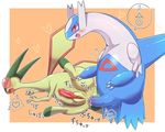  &lt;3 2017 anal anal_penetration animal_genitalia blush duo ecru_(artist) erection feral feral_on_feral flygon japanese_text latios legendary_pok&eacute;mon looking_pleasured male male/male male_penetrating nintendo nude open_mouth penetration penis pok&eacute;mon pok&eacute;mon_(species) red_eyes sex simple_background text video_games ♂ 