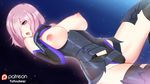  :o absurdres armor armored_dress artist_name bangs bare_shoulders black_dress black_gloves black_legwear black_leotard blush breast_suppress breasts breasts_outside cameltoe dress dutch_angle elbow_gloves eyebrows_visible_through_hair eyelashes fate/grand_order fate_(series) from_side gloves gradient gradient_background groin groin_tendon hair_over_one_eye half-closed_eyes hand_on_own_chest hand_up highleg highleg_leotard highres hips knee_up large_breasts lavender_hair leotard lips logo looking_at_viewer lying mash_kyrielight multicolored multicolored_clothes multicolored_gloves night night_sky nipples on_back open_mouth paid_reward parted_bangs patreon_logo patreon_reward patreon_username pink_hair pink_lips purple_eyes purple_gloves short_hair sky sleeveless sleeveless_dress solo spread_legs star_(sky) starry_sky thigh_strap thighhighs thighs tofuubear tongue turtleneck upper_teeth vambraces 