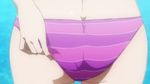  10s 1girl adjusting_swimsuit animated animated_gif ass ayase_eli bikini butt_crack love_live! love_live!_school_idol_project swimsuit 