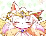  artist_request cat cat_busters eyes_closed furry long_hair smile white_hair 