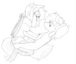  2018 anthro bat_pony blush breasts clothing equine fan_character female husband_and_wife legwear male male/female mammal married_couple mcsweezy my_little_pony nuke_(oc) pegasus pillow socks speck thigh_highs wings 