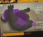  anthro autofellatio balls big_balls big_penis dragon erection horn livestream male masturbation muscular muscular_male nude open_mouth oral oral_masturbation penile_masturbation penis solo tankh 