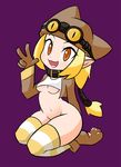  1girl blonde_hair disgaea solo thief_(disgaea) yellow_eyes 