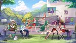  ahri ekko_(league_of_legends) ezreal janna_windforce jinx_(league_of_legends) league_of_legends luxanna_crownguard magical_girl multiple_boys multiple_girls poppy sarah_fortune school_uniform skirts soraka syndra zed_(league_of_legends) 