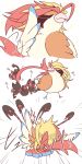  2018 duo hi_res litten mega_evolution mega_pidgeot nettsuu nintendo pidgeot pok&eacute;mon pok&eacute;mon_(species) simple_background video_games 