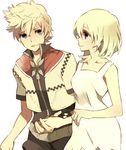  1girl bad_id bad_pixiv_id blonde_hair dress kingdom_hearts kingdom_hearts_ii namine roxas short_hair 