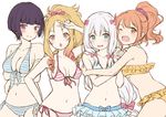  bikini cleavage eromanga-sensei izumi_sagiri senju_muramasa swimsuits underboob yamada_elf yoshida_iyo 